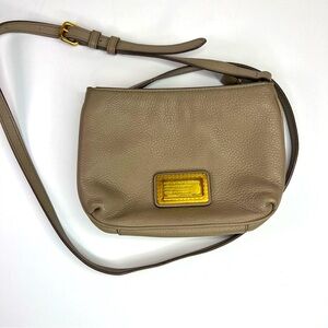 Marc by Marc Jacobs Tan Leather Crossbody Bag